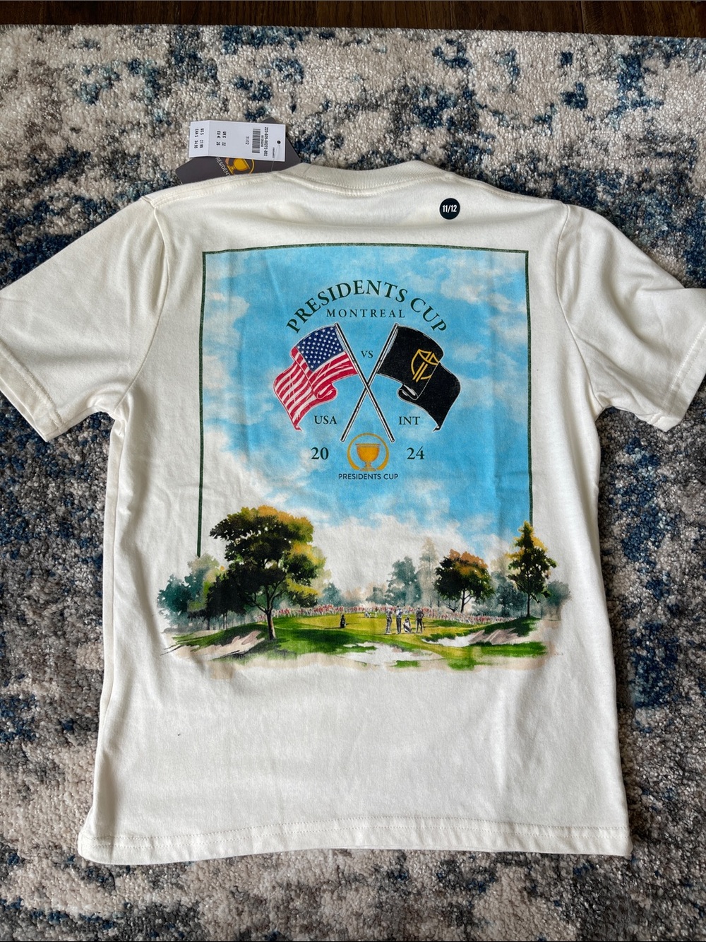 Presidents Cup Montreal 2024 Graphic Tee - White